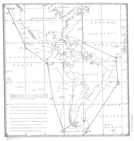 Declaration of Panama Map